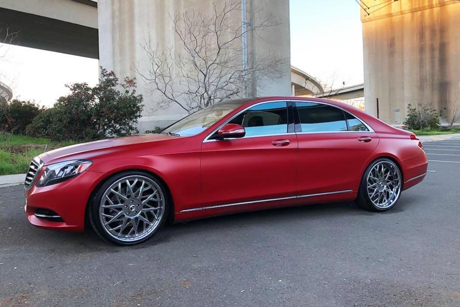  Mercedes-Benz S-Class on Forgiato Wheels (Blocco) 2019 года  (фото 1 из 1)